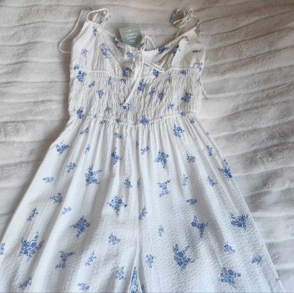 H&M floral prints jumpsuit sizes available M, L NWT - Picture 10 of 11